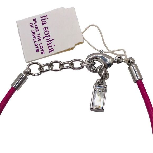 Women’s Lia Sophia Strawberry Parfait Bracelet - Picture 7 of 7